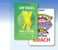 Badges and VIP Passes