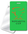 Golf bag Tag with Pocket and Contact Card